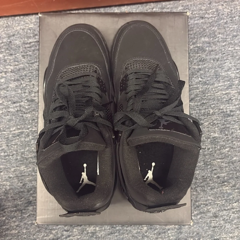 Air Jordan 4 RETRO SE, 8, All Black